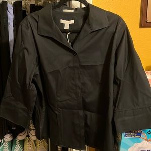 No iron 1/2 sleeve top